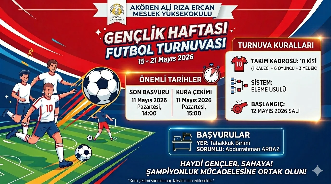 Gençlik Haftası Futbol Turnuvası